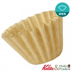 【日本】Kalita155系列 濾杯專用 無漂白 蛋糕型波紋濾紙(50入)